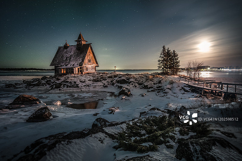 尼科尔斯卡亚小教堂图片素材