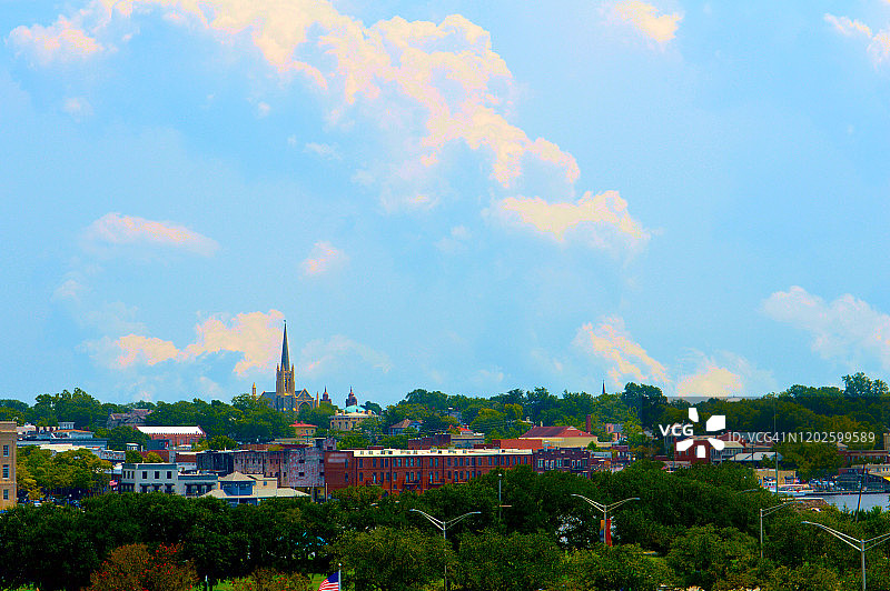 北卡罗来纳州威明顿市图片素材