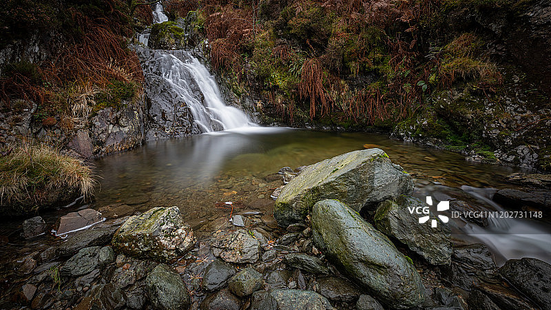 格拉斯米尔瀑布图片素材