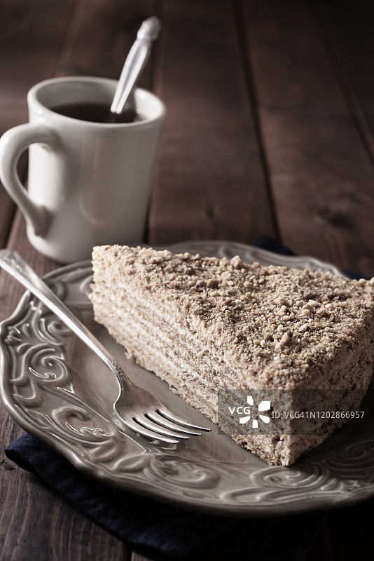 蜂蜜蛋糕图片素材