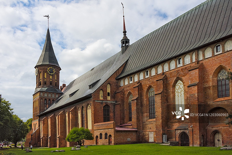 俄罗斯加里宁格勒柯尼斯堡大教堂图片素材