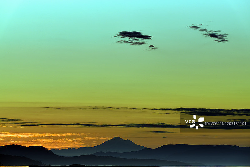 美国华盛顿州贝克山图片素材