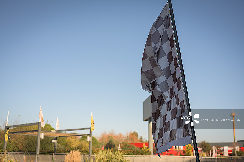 轨道旗帜图片素材