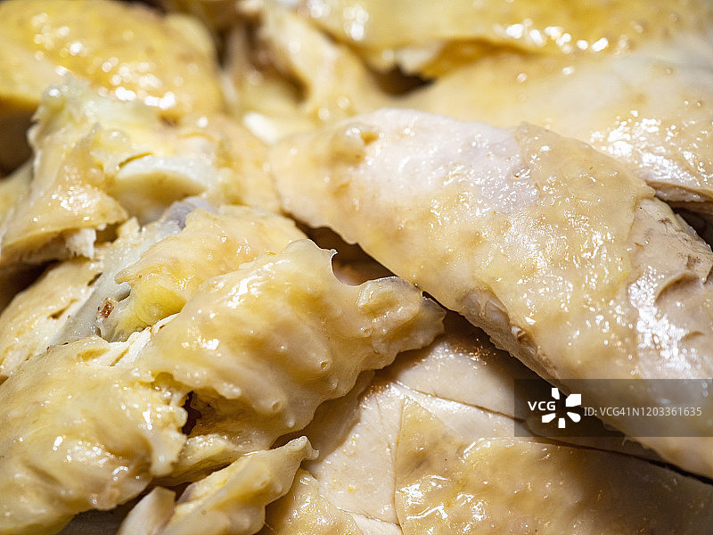 烹饪好的鸡肉图片素材