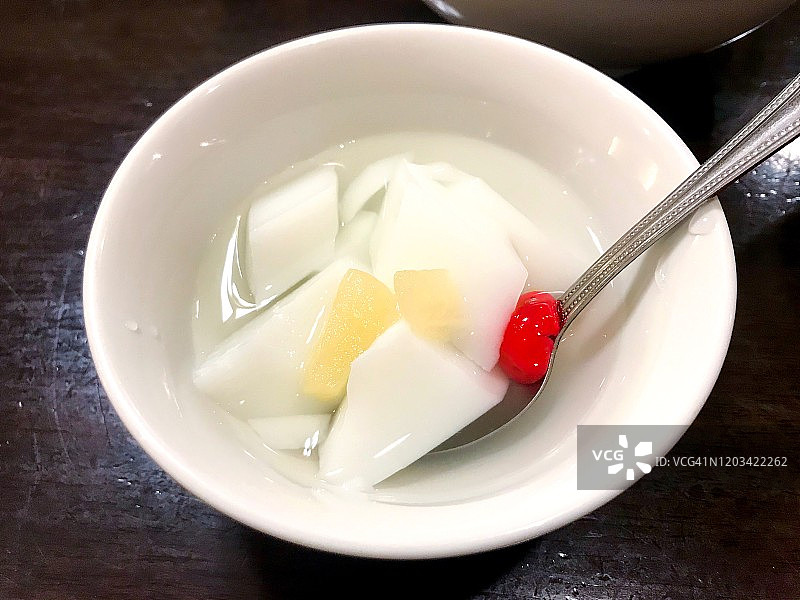 杏仁果冻图片素材