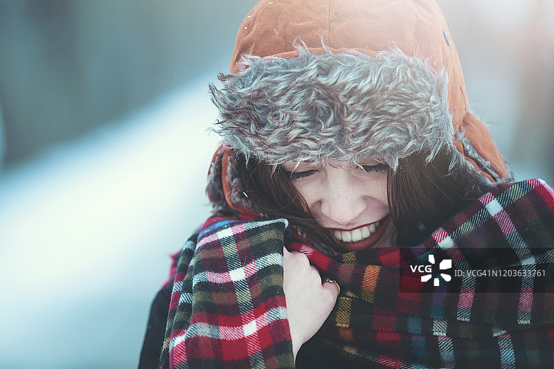 年轻美女肖像图片素材