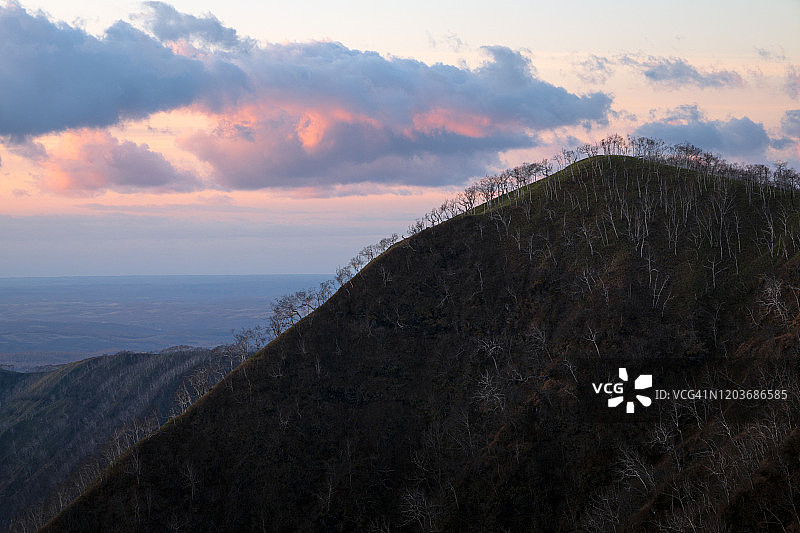 清晨的云彩图片素材