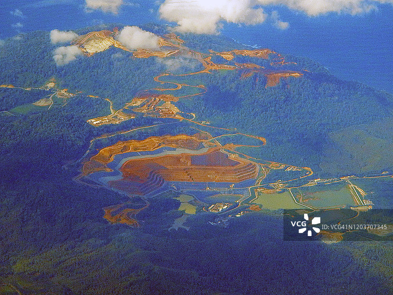 印度尼西亚铜矿图片素材