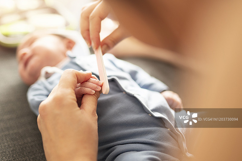 婴儿护理图片素材