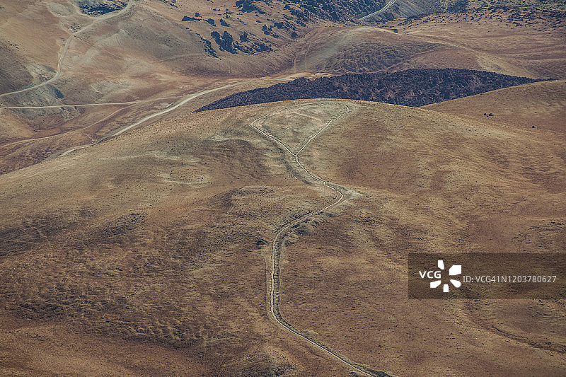 泰德国家公园：泰德火山景观图片素材