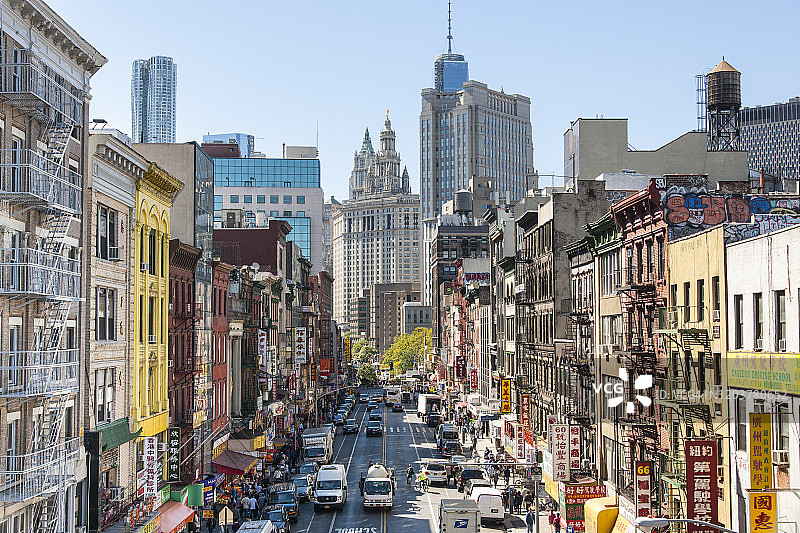 中国城东百老汇图片素材