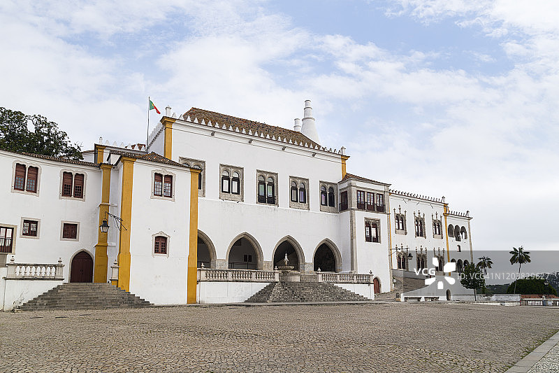 辛特拉国家宫殿（葡萄牙辛特拉老城区）图片素材