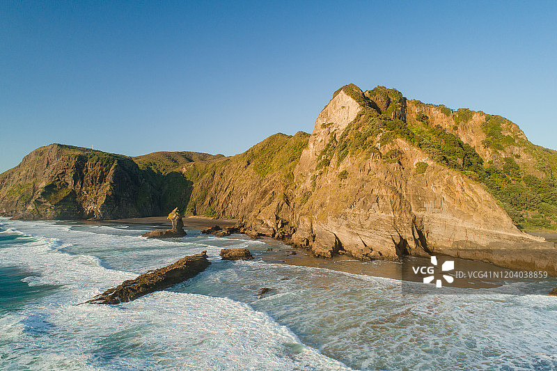 凯里凯里海滩鸟瞰图图片素材