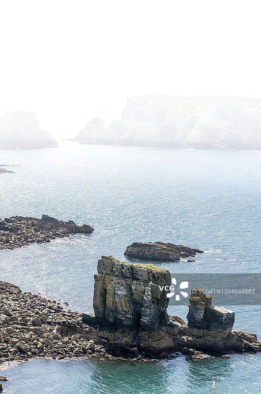 萨克岛：英国海峡群岛岛屿图片素材