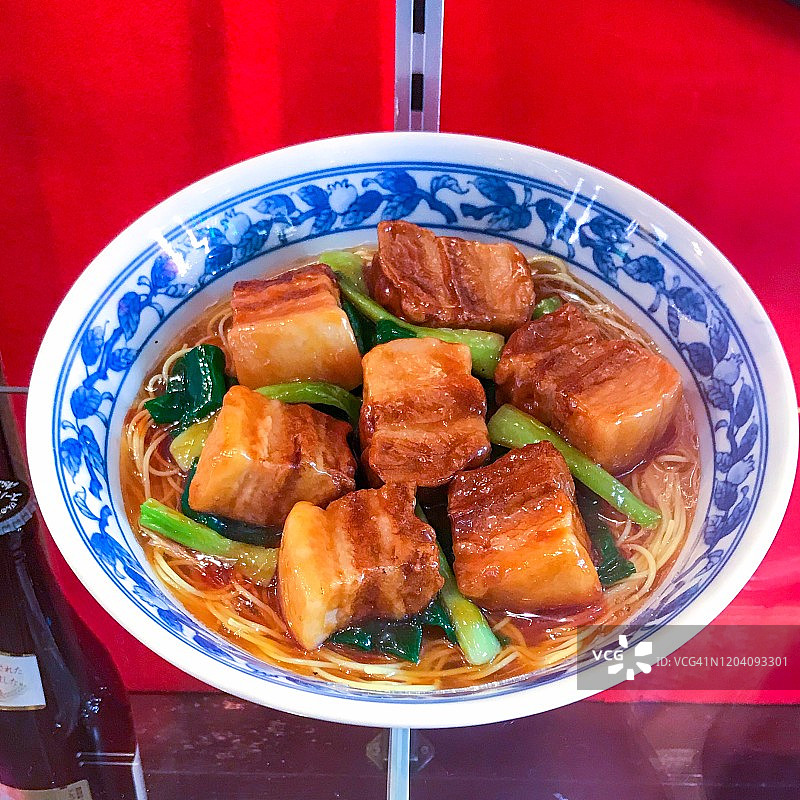 红烧牛肉面食模型图片素材