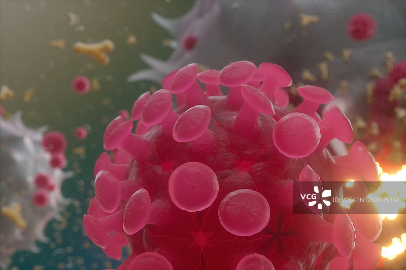 冠状病毒图片素材