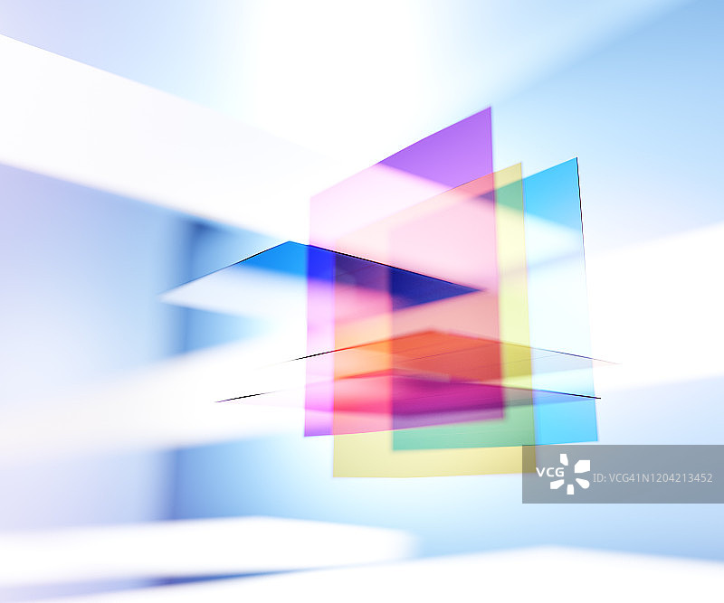 抽象透明形状图片素材