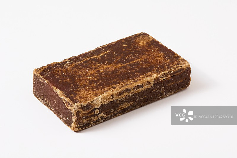 红糖，也称为粗糖、锥糖或棕榈糖图片素材