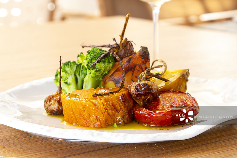 烤蔬菜图片素材