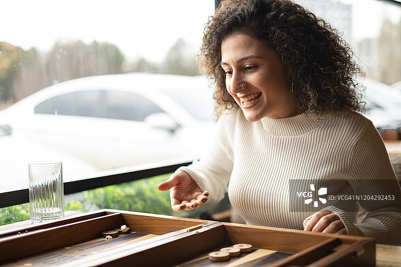 玩双陆棋图片素材