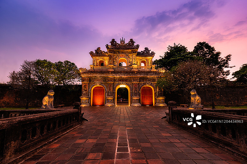 越南顺化皇城图片素材