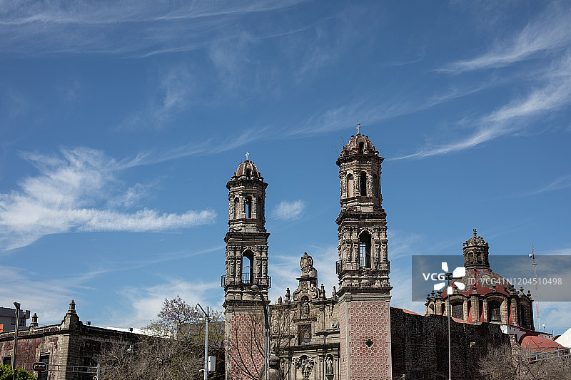 圣伊波利托教堂，墨西哥城图片素材