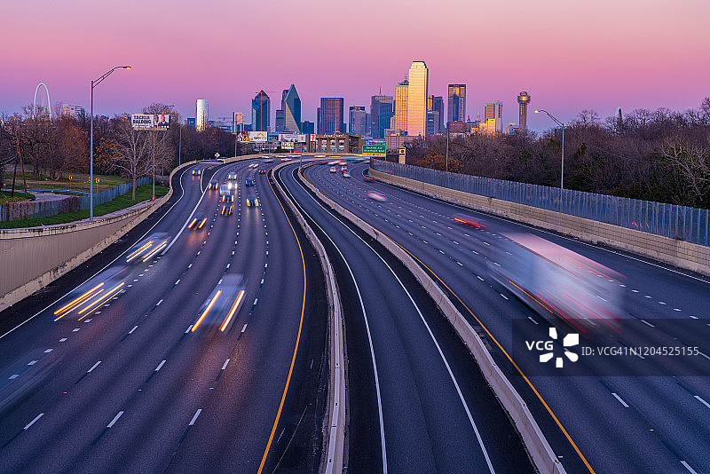 运动中的达拉斯图片素材