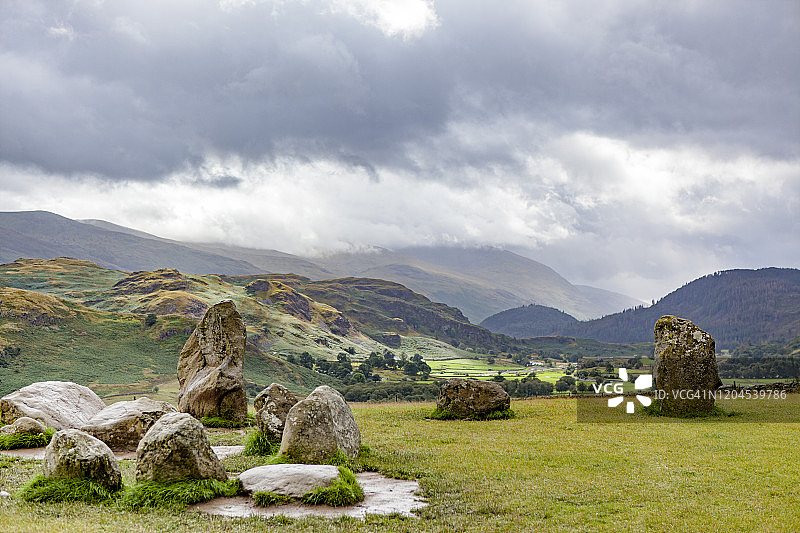 卡斯特里格石圈图片素材