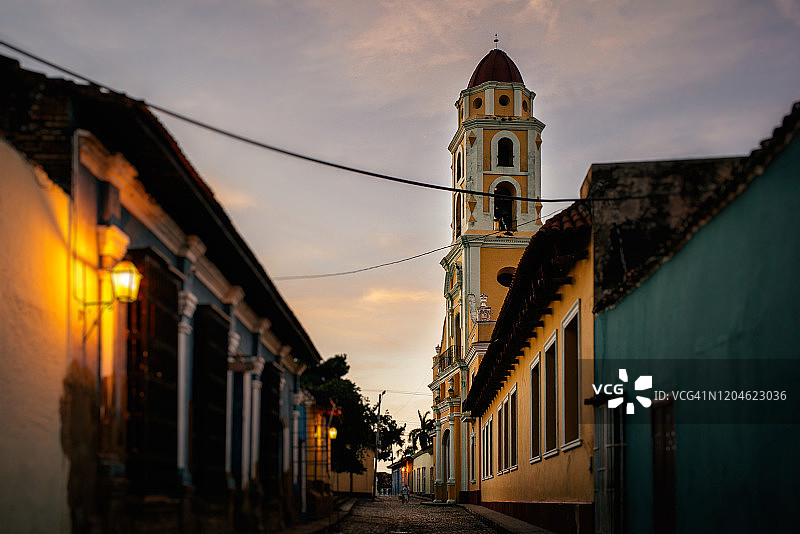 古巴特立尼达图片素材