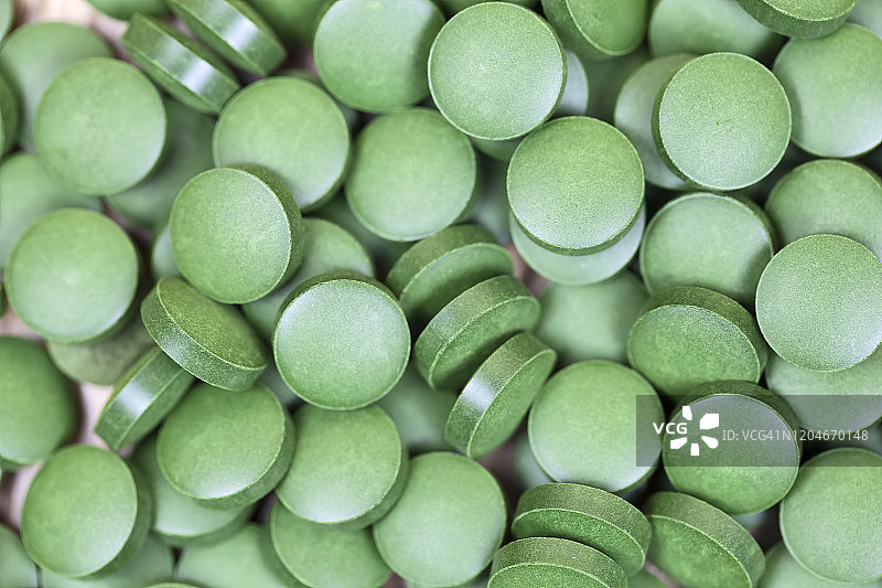 有机螺旋藻图片素材