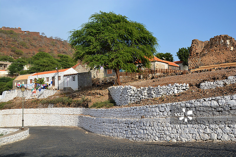 佛得角旧城街道图片素材