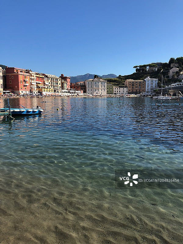 静谧海湾图片素材