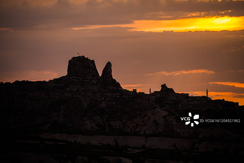 土耳其内夫谢希尔的卡帕多奇亚景色图片素材