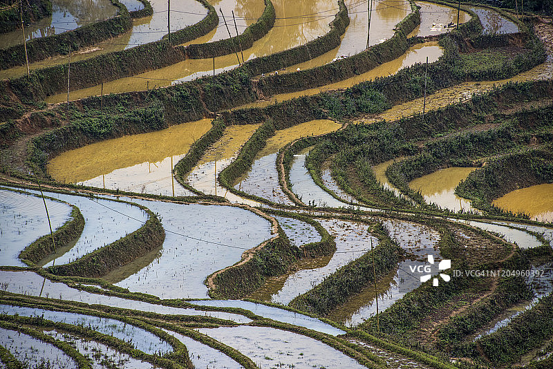 越南梯田风光图片素材