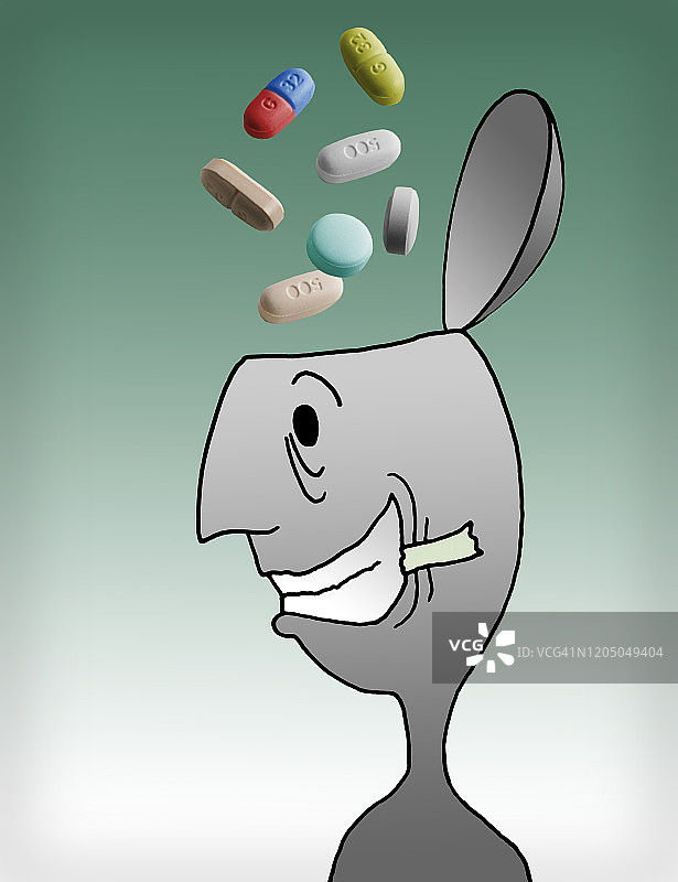 快乐药丸图片素材