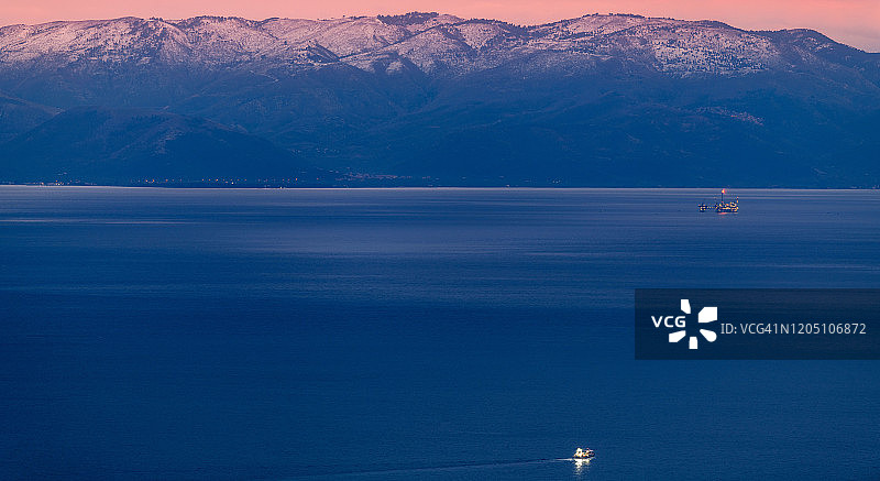 石油和天然气钻井平台图片素材