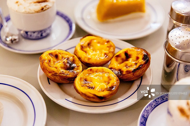 葡萄牙传统点心蛋挞图片素材