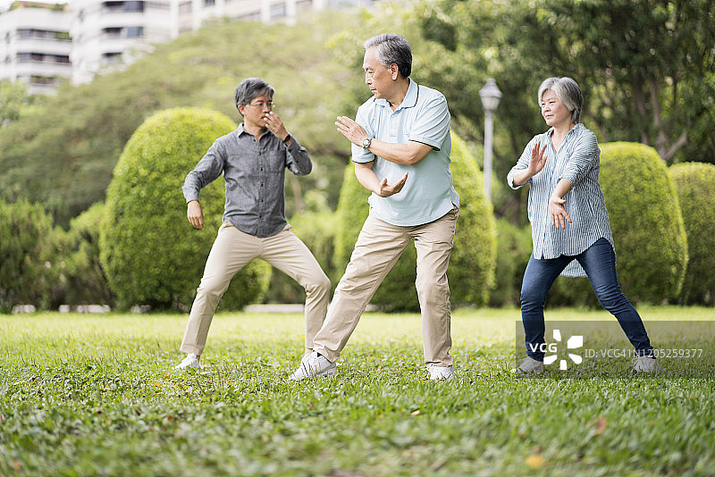 太极拳练习图片素材