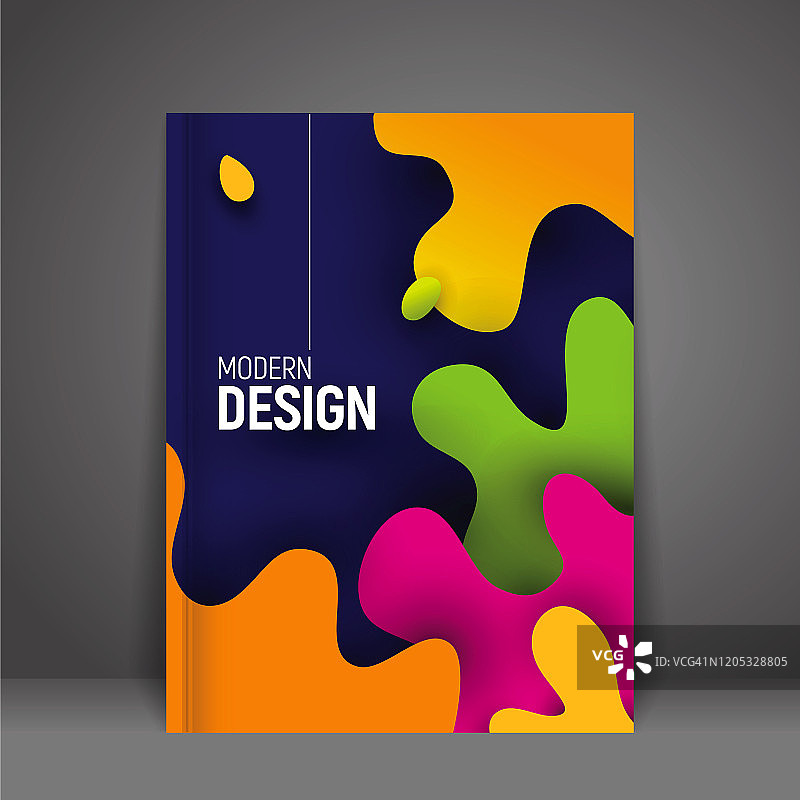 极简主义的封面设计图片素材