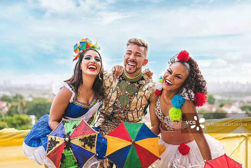 奥林达狂欢节图片素材