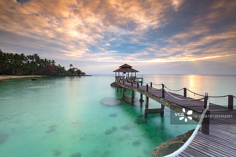 阁骨岛风光图片素材