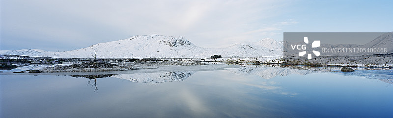 苏格兰高地冬季景观图片素材