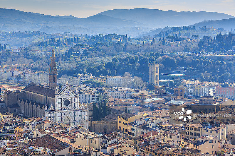 佛罗伦萨城市天际线图片素材
