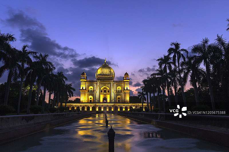 萨夫达君陵墓，新德里图片素材