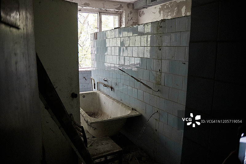 切尔诺贝利普里皮亚季126号医院妇产科病房图片素材