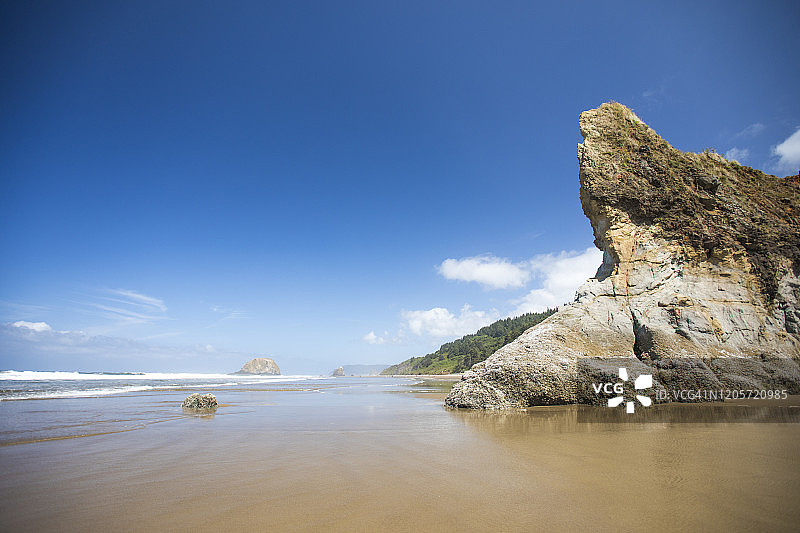 拥抱角州立休闲区，俄勒冈海岸图片素材