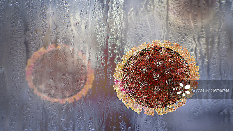 流感病毒图图片素材