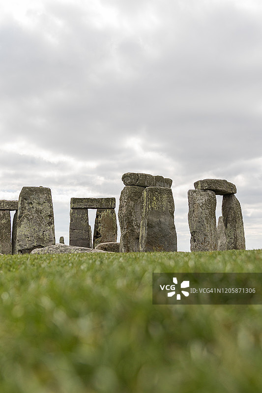 英国威尔特郡的巨石阵图片素材