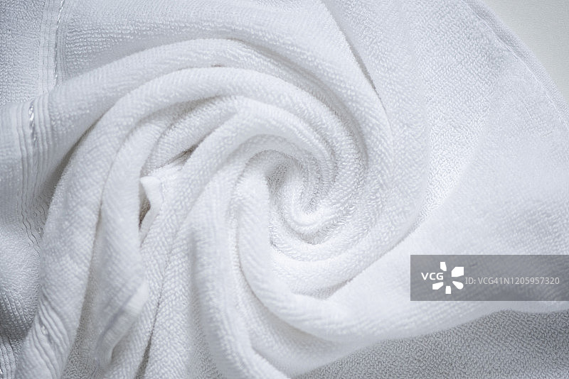 柔软毛巾纹理背景特写图片素材
