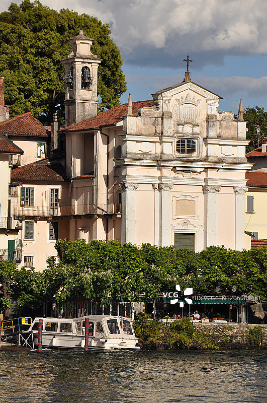 贝拉岛教堂图片素材